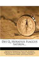 Des Q. Horatius Flaccus Satiren...