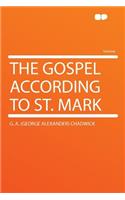 The Gospel According to St. Mark