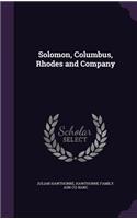 Solomon, Columbus, Rhodes and Company: (English)