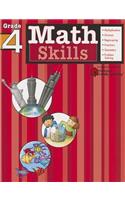 Math Skills: Grade 4 (Flash Kids Harcourt Family Learning): Grade 4(Flash Kids Harcourt Family Learning)