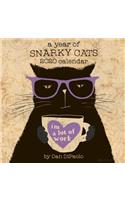 A Year of Snarky Cats 2020 Wall Calendar