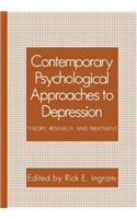 Contemporary Psychological Approaches to Depression