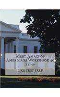Meet Amazing Americans Workbook 40