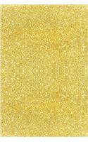 Fine Gold Glitter Journal