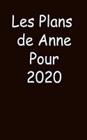 Les Plans de Anne Pour 2020