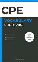 CPE Official Vocabulary 2020-2021