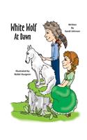 White Wolf At Dawn