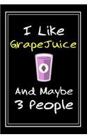 I Like GrapeJuice And Maybe 3 People