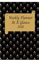 Weekly Planner At A Glance
