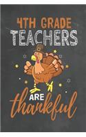 4th Grade Teachers Are Thankful