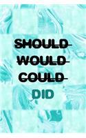 Should Would Could Did