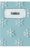 Tuvalu: Ruled Travel Diary Notebook or Journey Journal - Lined Trip Pocketbook for Men and Women with Lines