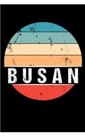 Busan: 100 Pages 6 'x 9' -Dot Graph Paper Journal Manuscript - Planner - Scratchbook - Diary