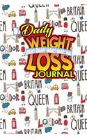 Daily Weight Loss Journal: Daily Planner No Dates, Planner Book, Daily Task Pad, Scheduler Daily Planner, Cute London Cover, Cute London Cover