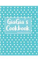 GiaGia's Cookbook Blue Polka Dot Edition