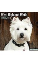 West Highland White Terrier Calendar 2018