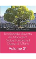 Enciclopedia illustrata dei Monumenti, Statue, Fontane ed Opere di Milano: Volume 01