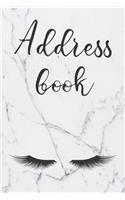 Address Book: Alphabetical Organizer With Birthday, Address, Work/Mobile Numbers, Social media And Email