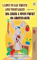 I Love to Eat Fruits and Vegetables (English Norwegian Bilingual Children's Book)