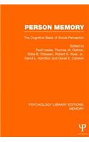 Person Memory (PLE: Memory)
