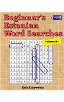 Beginner's Estonian Word Searches - Volume 3