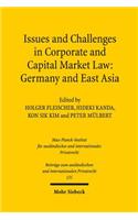 Issues and Challenges in Corporate and Capital Market Law
