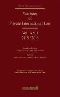 Yearbook of Private International Law Vol. XVII - 2015/2016
