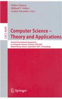 Computer Science: Theory and Applications