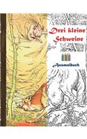 Drei kleine Schweine (Ausmalbuch)