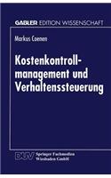 Kostenkontrollmanagement Und Verhaltenssteuerung