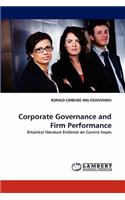 Corporate Governance and Firm Performance