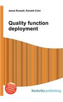 Quality Function Deployment: (English)
