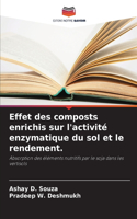 Effet des composts enrichis sur l'activité enzymatique du sol et le rendement.