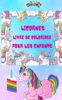 Livre de coloriage de licornes pour les enfants