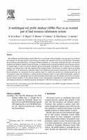 The Multilingual Soil Profile Database (Fao Land and Water Digital Media)