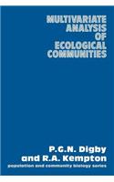 Multivariate Analysis of Ecological Communities