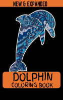 Dolphin Coloring Book (New & Expanded): Best size coloring book for Kids and Girls