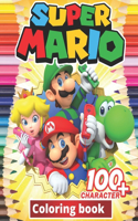 Super mario Coloring Book: +100 Illustrations, wonderful Jumbo Super mario Coloring Book For Kids Ages 3-7, 4-8, 8-10, 8-12, Fun, (Super mario Books For Kids)