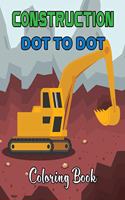 Construction Dot To Dot Coloring Book