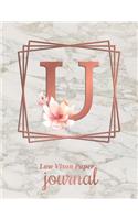 Low Vision Paper Journal