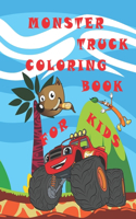 Monster Truck Coloring Book For Kids: 60 Pages To Color, For Toddlers, Preschoolers, Ages 2-4, Ages 4-8, Big Coloring Book for Boys and Girls