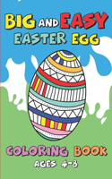 BIG & EASY Easter Egg Coloring Book
