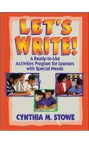 Let's Write!: A Ready-to-Use Activities Program for Learners with Special Needs(English)