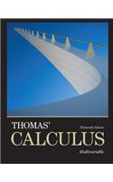 Thomas' Calculus, Multivariable Plus Mylab Math with Pearson Etext -- Access Card Package