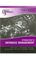 Wiley Pathways Introduction to Database Management, Project Manual