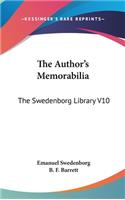 Author's Memorabilia: The Swedenborg Library V10