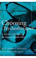 Choosing a Psychotherapist