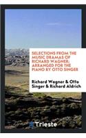 Selections from the Music Dramas of Richard Wagner