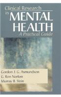 Clinical Research in Mental Health