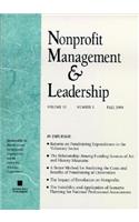 Nonprofit Management & Leadership, No. 1, Winter 2000